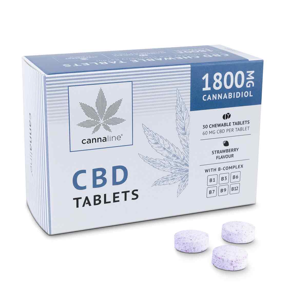 Cannaline-CBD-Tableten-mit-Vitamin-B-1800mg-CBD