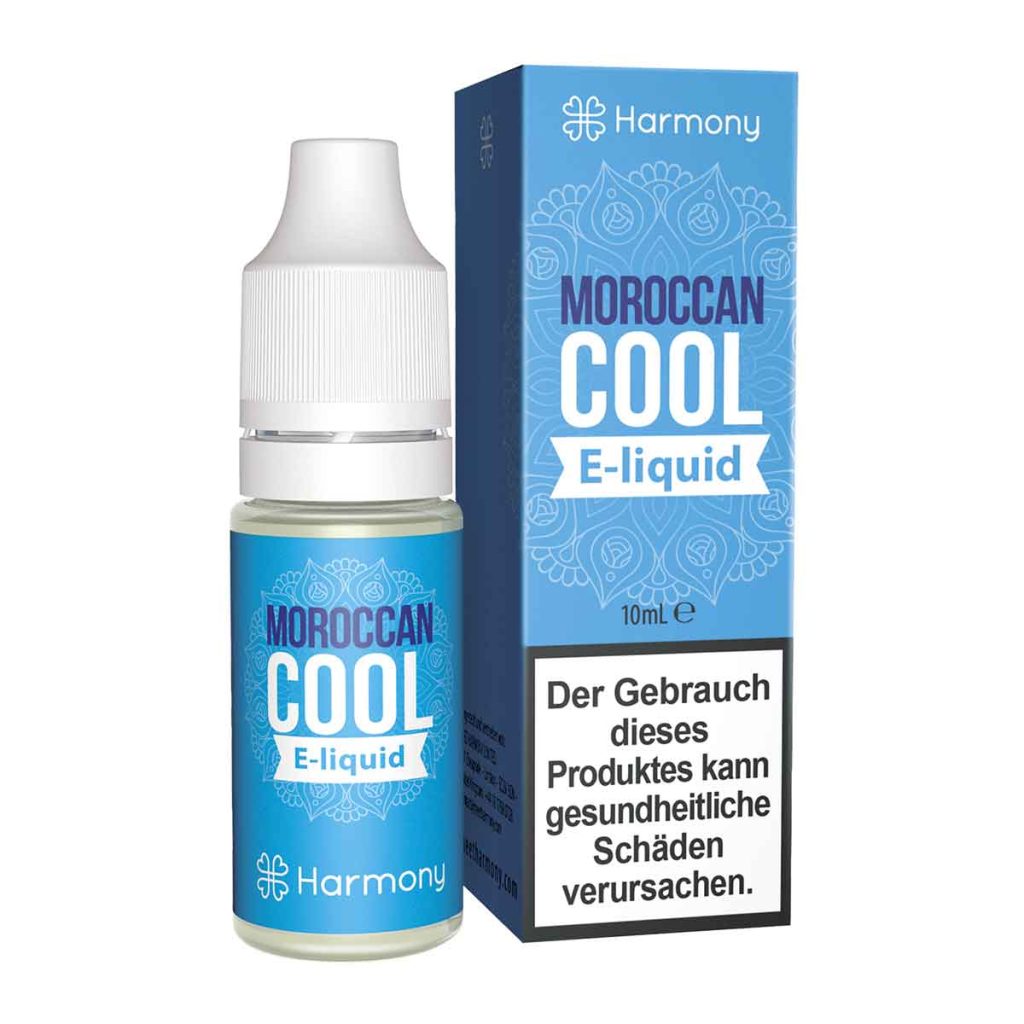Harmony-CBD-E-liquids-Moroccan-cool-Moroccan-mint-10ml-Flasche-und-Box